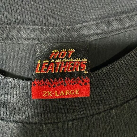 Hot leathers long sleeve T shirt - Picture 3 of 5